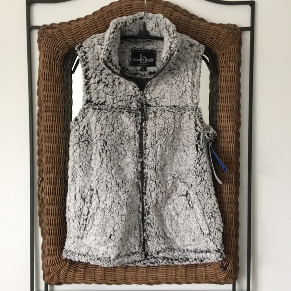 Boxercraft Jackets & Blazers - NWT - Boxercraft Sherpa Vest